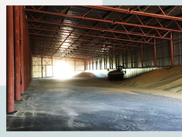 Строительство зернохранилищ в Белебее