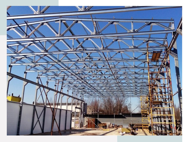 Строительство цехов в Белебей от 612 руб. под ключ