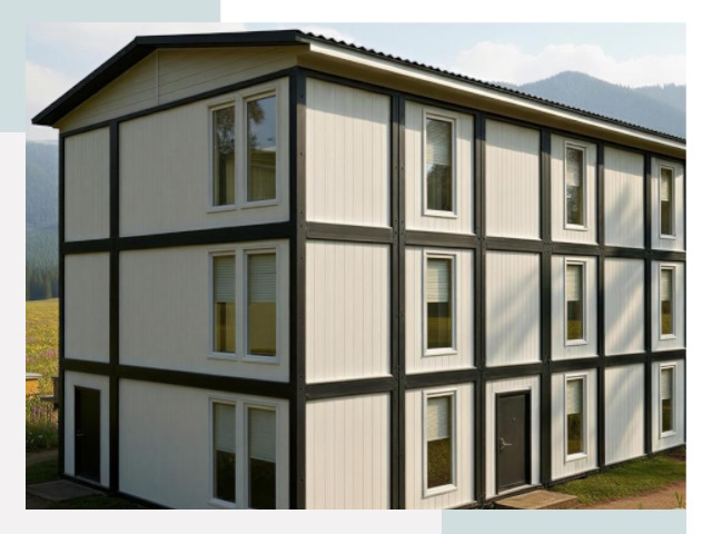 Модульные общежития в Белебее