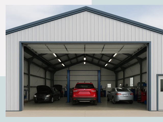 Ангары из сэндвич панелей от 612 руб. в Белебей