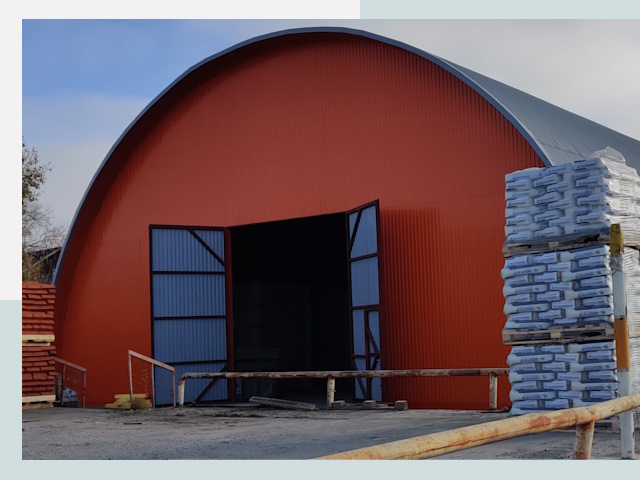 Полукруглые ангары по цене от 612 руб. в Белебей