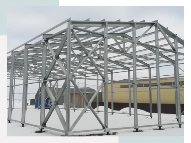 Каркасные ангары в Белебее