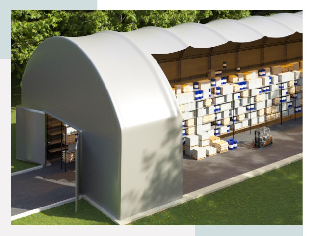 Тентовые ангары в Белебее