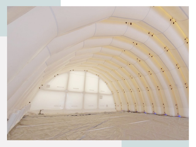 Пневмокаркасные ангары в Белебее