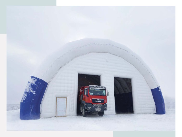 Мобильные ангары в Белебее