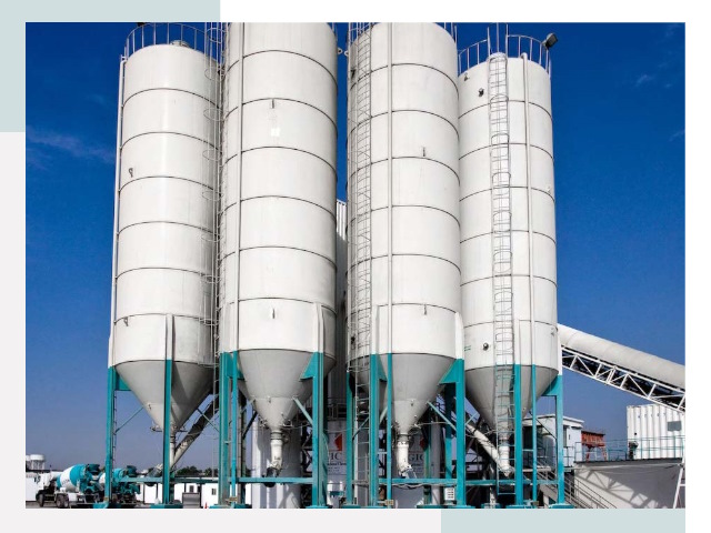Строительство цементных силосов в Белебее
