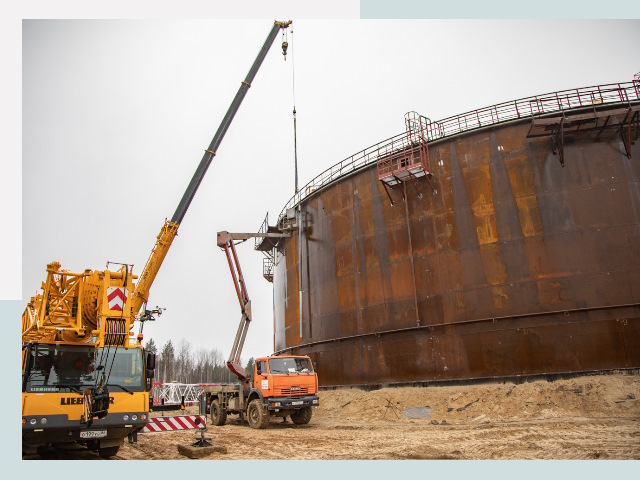 Монтаж резервуаров в Белебее от 612 руб. за м³