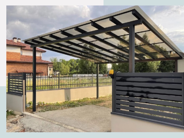 Металлические навесы в Белебей от 612 руб. за м²