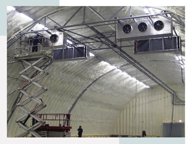 Оснащение ангаров в Белебее