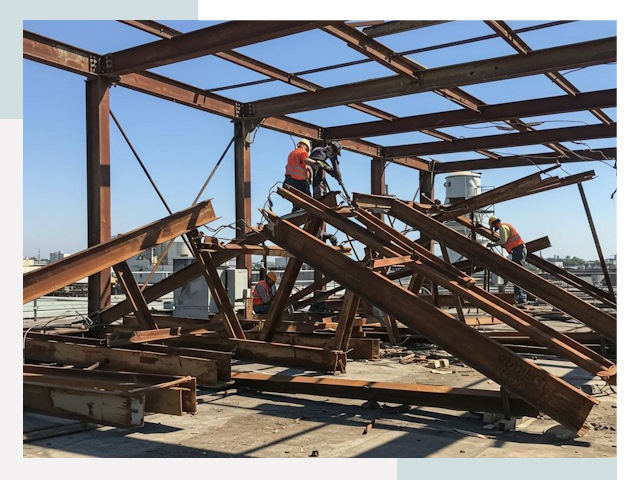 Демонтаж металлоконструкций в Белебее от 612 руб.