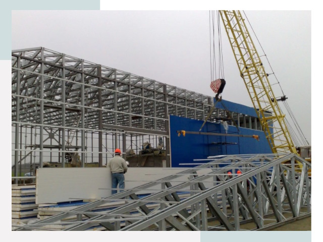 Монтаж ангаров в Белебее