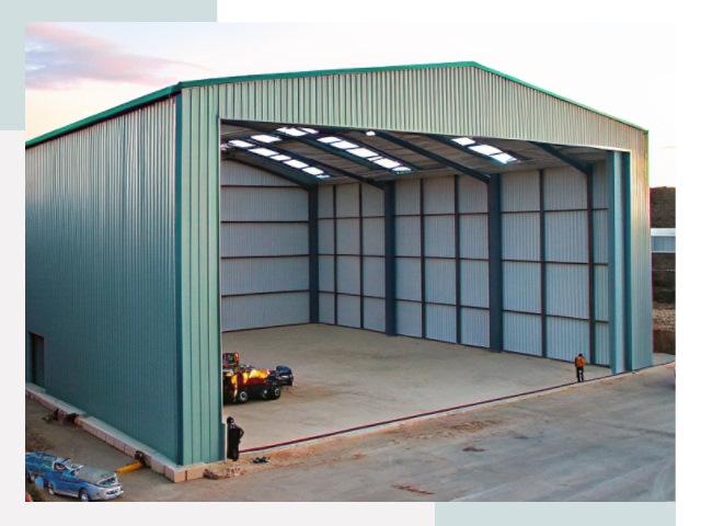 Строительство ангаров в Белебее